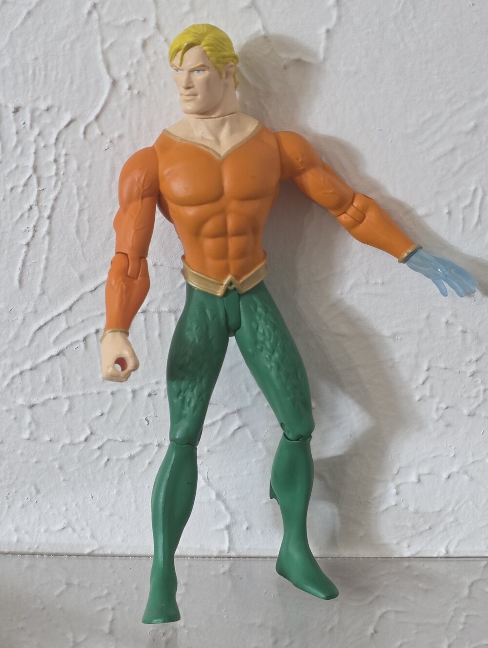 Vintage DC Direct JLA Series 1 Aquaman 2003 Action Figure No Trident